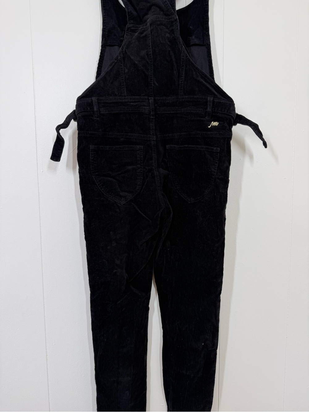 NEW The Mumsie Easy Rider Black Corduroy Overalls - Picture 7 of 9